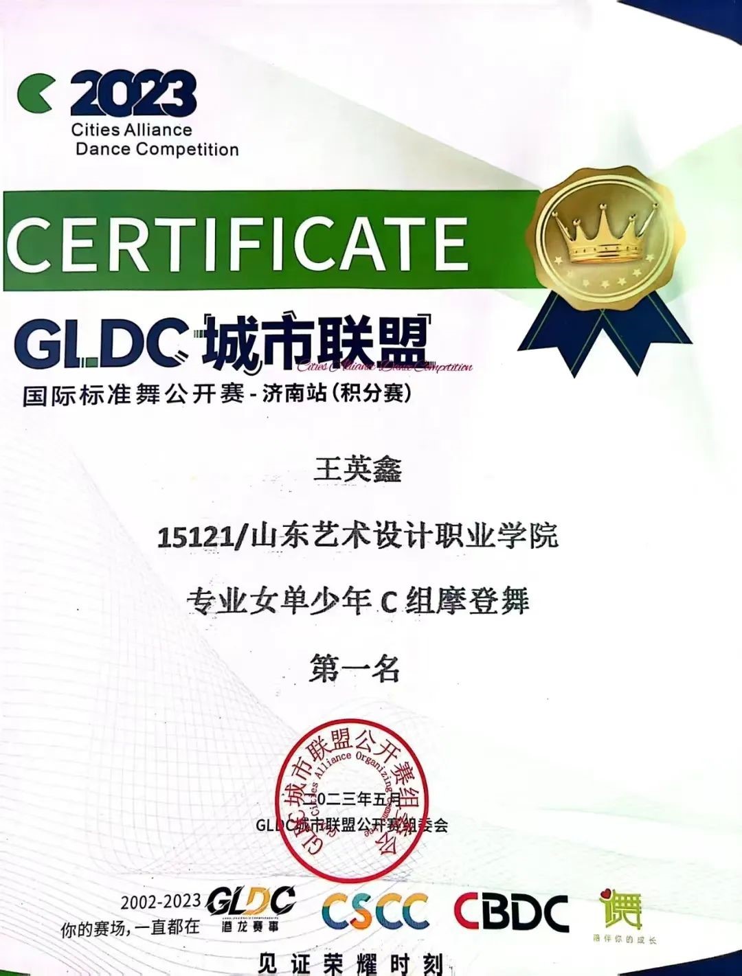 【喜报】热烈祝贺音乐舞蹈学院拉丁舞学员荣获佳绩！！ 第 2 张