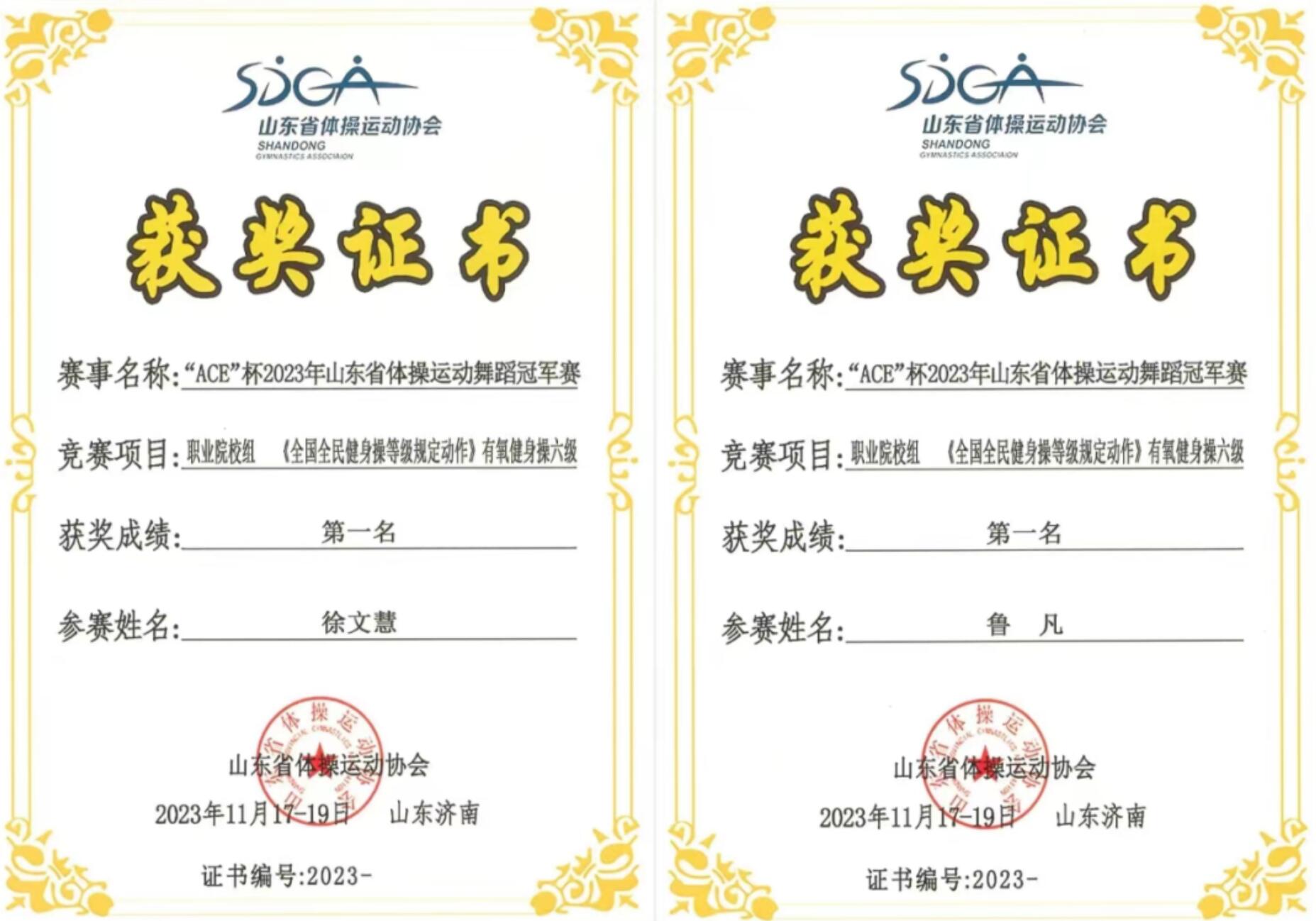 音乐舞蹈学院学子在“ACE”杯2023年山东省体操运动舞蹈冠军赛取得佳绩 第 5 张 音乐舞蹈学院学子在“ACE”杯2023年山东省体操运动舞蹈冠军赛取得佳绩 第 5 张